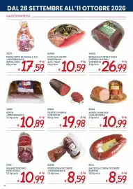 Volantino Zona Pagina 10: Filetto di speck vontavon €19,98, Salame Toscano Puro Suino €10,99
