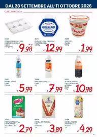 Volantino Zona Pagina 13: Base cheesecake Debic €7,99, Panna da cucina UHT Virgilio €3,89