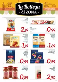 Volantino Zona Pagina 17: Fette Dorate Mulino Bianco €1,19, Pasta Barilla €0,59