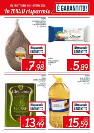 Volantino Zona Pagina 2: Olio di semi di girasole +performance €15,59, Olio extra vergine di oliva Ulisse Clemente €13,49