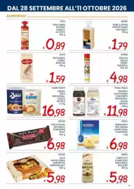 Volantino Zona Pagina 27: Cioccolato fondente Novi €6,98, Topping cioccoriso fondente perugina/galak nestlé €11,98