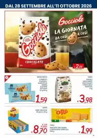 Volantino Zona Pagina 29: Cornetti Nutri Free €1,59, Biscotti Oro Saiwa €1,99