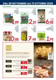 Volantino Zona Pagina 4: Spinaci lavati Ortomad €2,19, Ceci giganti del Colle €6,98