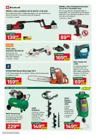 Lagerhaus Flugblatt Seite 4: Einhell Akku-Schlagbohrschrauber TP-CD 18 Li-i Brushless-Solo €89,99