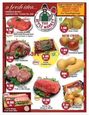 The Apple Market flyer (valid until 4-10)