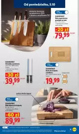 Lidl gazetka tydzień 41 Strona 19: SILVERCREST Deska do krojenia z bambusa €19,99