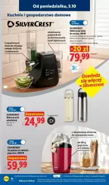 Lidl gazetka tydzień 41 Strona 20: SILVERCREST Elektryczna tarka do warzyw, 150 W €79,99
