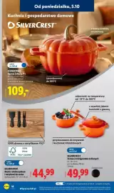 Lidl gazetka tydzień 41 Strona 22: SILVERCREST Garnek żeliwny, 3 L €109,00