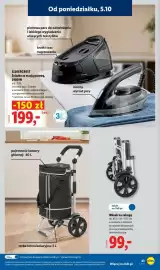 Lidl gazetka tydzień 41 Strona 25: Silvercrest Żelazko ze stacją parową €199,00, Wózek na zakupy €99,00