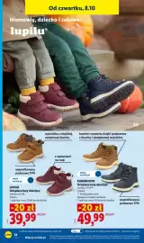 Lidl gazetka tydzień 41 Strona 32: ESMARA KIDS Ocieplane buty dziecięce €49,99