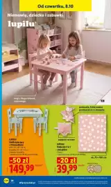 Lidl gazetka tydzień 41 Strona 38: LUPILU Poduszka 2 w 1 z kocykiem €39,99