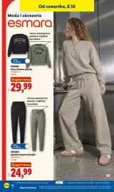 Lidl gazetka tydzień 41 Strona 42: Esmara Spodnie dresowe damskie €24,99
