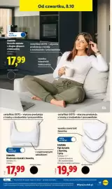 Lidl gazetka tydzień 41 Strona 43: ESMARA Biustonosz damski z bawełną €17,99, ESMARA Figi damskie z bawełną, 3 pary €19,99