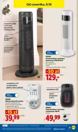 Lidl gazetka tydzień 41 Strona 47: TRONIC Termowentylator z gniazdem ceramicznym, 600 W €49,99