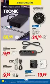 Lidl gazetka tydzień 41 Strona 48: TRONIC Powerbank €69,99, TRONIC Zegar ścienny sterowany radiowo €24,99
