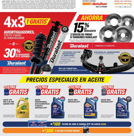 Catálogo AutoZone Página 4: Stp aceite 100% sintetico €300,00, Quaker State Aceite XTR Pro o AK Pro €150,00