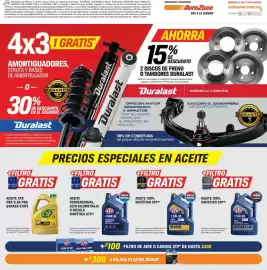 Catálogo AutoZone Página 4: Stp aceite 100% sintetico €300,00, Quaker State Aceite XTR Pro o AK Pro €150,00