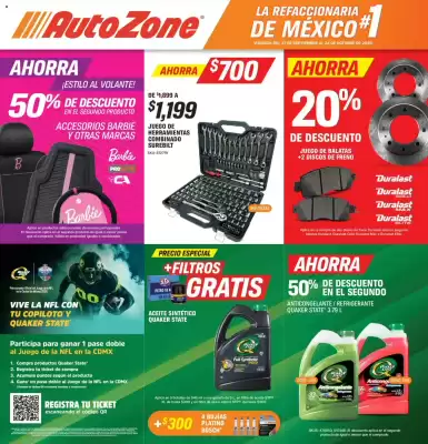 AutoZone (válido hasta 24-10)