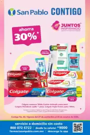 Folleto Farmacia San Pablo semana 40 Página 1: Colgate Luminous White €136,50