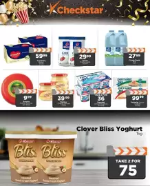 Check Star catalogue Page 2: Melrose Cheese Spread €39,99, Clover Fresh Milk €27,99