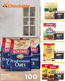 Check Star catalogue Page 9: Kelloggs All Bran Flakes €59,99, 7 am Corn Flakes €29,99