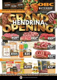 OBC Meat & Chicken catalogue Page 1: Shoppers Choice Macaroni & Spaghetti & Laduma Ground Mince €72,99
