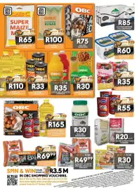 OBC Meat & Chicken catalogue Page 2: Chef Yum Noodles Assorted €35,00, OBC Golden Brown Sugar €100,00