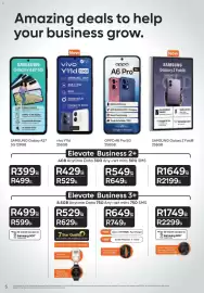 Cell C catalogue Page 5: Riro Watch SE2 €529,00, Samsung SOS+ €499,00