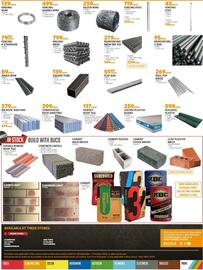 BUCO catalogue Page 8: Reinforcing Mesh Ref 100 6.0 x 2.4m Sheet €279,00, IBR Roof Sheeting 0.30mm x 6m Galvanised €379,00