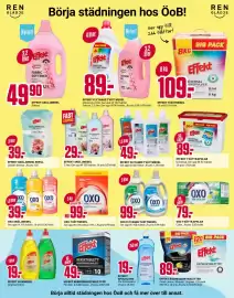 ÖoB annonsblad vecka 40 Sida 2: Oxo tvättmedel €99,00, Oxo flytande tvättmedel €99,00