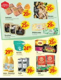 Matöppet reklamblad vecka 40 Sida 2: Ostfrallor €20,00, Mjöl €39,00