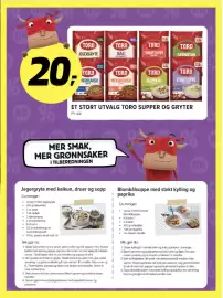 Bunnpris kundeavis uke 40 Side 5: ET STORT UTVALG TORO SUPPER OG GRYTER €20,00