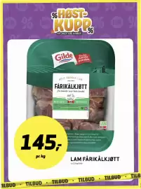 Bunnpris kundeavis uke 40 Side 8: LAM FÅRIKÅLKJØTT €145,00