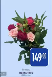 Rema 1000 kundeavis uke 40 Side 23: SESONGENS BUKETT €149,00