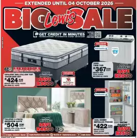 Lewis catalogue week 40 Page 1: Kelvinator 140L Combi Metallic Fridge €5.999,99, Kelvinator 15KG TWIN TUB €4.999,99