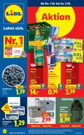 Lidl Flugblatt woche 40 Seite 1
