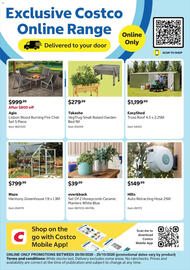 Costco catalogue Page 12: Over&back Set Of 2 Honeycomb Ceramic Planters White Blue €39,99