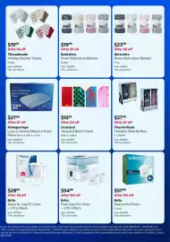 Costco catalogue Page 3: Licensed Jacquard Beach Towel €15,99, Brita Flow Cask 8.2 Litres €54,99