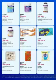 Costco catalogue Page 6: Voltaren Emulgel €32,99, Advil Liquid Caps €3,99