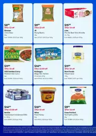 Costco catalogue Page 8: Kellogg's Mega Mix Variety €14,99, S&B Golden Curry €11,99