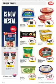 IGA catalogue week 40 Page 33: D’Orsogna Krakowurst or Polish Sausage 375g €6,30, Tuscany Shredded Tasty Cheese €9,00