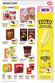 IGA catalogue week 40 Page 34: Streets Magnum Ice Cream 4 Pack or Mini 6 Pack Selected Varieties €8,40