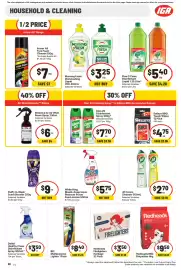 IGA catalogue week 40 Page 39: Armor All Tyre Foam Cleaner €7,00, Pine O Cleen Disinfectant Liquid* Selected Varieties €5,40
