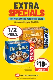 IGA catalogue week 40 Page 4: Peters Drumstick €18,00