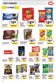 IGA catalogue week 40 Page 15: Red Rock Deli Style Crackers €3,75, Red Rock Deli Chips Selected Varieties €4,80