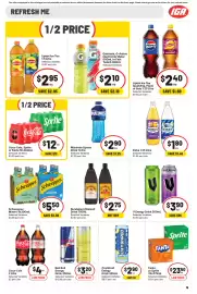 IGA catalogue week 40 Page 16: Gatorade, G‑Active Electrolyte Water 600mL or Fast Twitch 350mL Selected Varieties €2,10