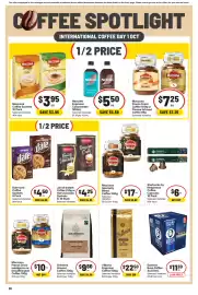 IGA catalogue week 40 Page 17: Jarrah Instant Coffee 250g or Hot Chocolate Sachets 8‑10 Pack Selected Varieties €4,25