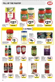 IGA catalogue week 40 Page 19: Always Fresh Tomato Sundried Strips €7,15, Leggo's Gourmet Pasta Sauce €3,80