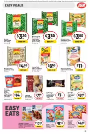 IGA catalogue week 40 Page 22: Steggles Chicken Nuggets or Oven Roasted Chicken Wing Nibbles 1kg €10,50