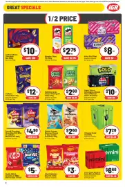 IGA catalogue week 40 Page 3: Doritos Scoops €2,60, Sunbites Grain Waves Wholegrain Chips €2,60